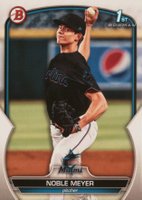 2023 Bowman Draft #BD6 Noble Meyer Baseball Card