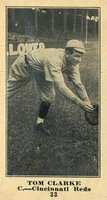 1916 Sporting News #33 Tom Clarke Baseball Card