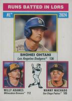 2025 Topps Heritage #195 Manny Machado/Shohei Ohtani/Willy Adames Baseball Card