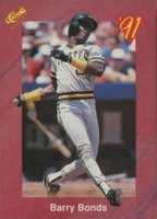 1991 Classic #T78 Barry Bonds Series II Baseball Card