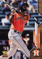 2020 Topps #276 Yordan Alvarez Gold Baseball Card