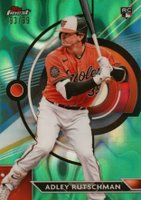 2023 Topps Finest #22 Adley Rutschman Green Lava Baseball Card