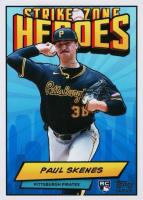 2024 Topps Baseball Japan Edition Strike Zone Heroes #SZH19 Paul Skenes Baseball Card