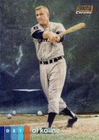 2020 Stadium Club Chrome #231 Al Kaline Orange Refractor Baseball Card