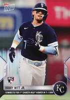 2022 Topps Now #119 Bobby Witt Jr. Baseball Card