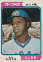 1974 Topps #161 Ray Burris Baseball Card