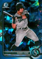 2022 Bowman Draft Chrome Sapphire Edition #BDC137 Harry Ford Baseball Card