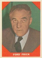 1960 Fleer Baseball Greats #74 Ford Frick Baseball Card