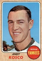 1968 Topps #524 Andy Kosco Baseball Card