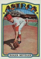 1972 Topps #217 Roger Metzger Baseball Card