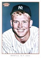 2009 Topps 206 Mantle Checklists #2 Mickey Mantle Baseball Card