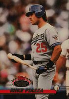 1993 Stadium Club #585 Mike Piazza Baseball Card