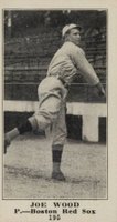 1916 Sporting News #195 Joe Wood Baseball Card