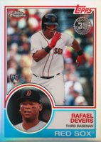 2018 Topps Chrome 1983 Topps #83T-18 Rafael Devers Baseball Card