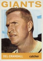 1964 Topps #169 Del Crandall Baseball Card