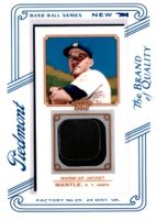 2010 Topps 206 Mini Framed Relic #TR-MM Mickey Mantle Piedmont Baseball Card
