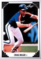 1991 Leaf #12 Craig Biggio Baseball Card