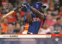 2019 Topps Now #351 Yordan Alvarez Baseball Card