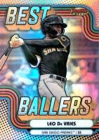 2024 Bowman's Best Best Ballers #BB8 Leo de Vries Baseball Card