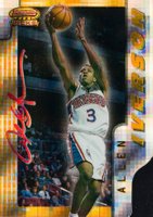 1996 Bowman's Best Picks #BP9 Allen Iverson Atomic Refractor Basketball Card