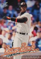 1997 Ultra #P290 Barry Bonds Platinum Medallion Baseball Card