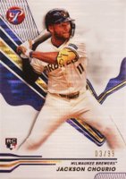 2024 Topps Pristine #180 Jackson Chourio Pristine Purple Baseball Card