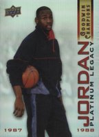 2021 Goodwin Champions Michael Jordan Platinum Legacy #3 Michael Jordan Basketball Card