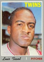 1970 Topps #231 Luis Tiant Baseball Card