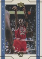 2002 Upper Deck Superstars Magic Moments #MM14 Michael Jordan Basketball Card