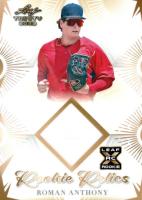 2023 Leaf Trinity Mega Box Rookie Relics #RR44 Roman Anthony Baseball Card