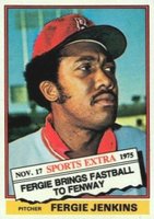 1976 Topps Traded #250T Fergie Jenkins Baseball Card