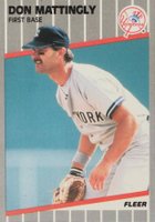 1989 Fleer Glossy #258 Don Mattingly Baseball Card