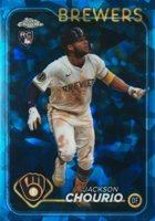 2024 Topps Chrome Sapphire Update Series #240 Jackson Chourio Baseball Card