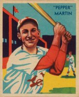 1934 Diamond Stars  #26 Pepper Martin Baseball Card