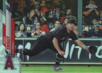 2020 Topps Chrome #1 Mike Trout SP Baseball Card