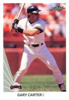 1990 Leaf #134 Gary Carter Baseball Card