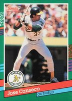 1991 Donruss #536 Jose Canseco Baseball Card
