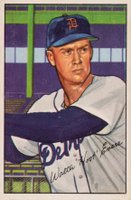 1952 Bowman #111 Hoot Evers Baseball Card