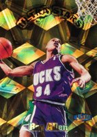 1997 Ultra Stars #11 Ray Allen Gold Basketball Card