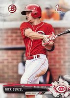 2017 Bowman Prospects #BP1 Nick Senzel Baseball Card