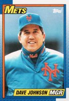 1990 Topps #291 Dave Johnson Baseball Card