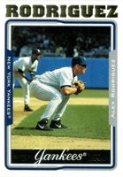 2005 Topps Pre-Production #PP1 Alex Rodriguez Baseball Card