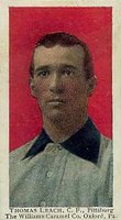 1910 Williams Caramel # Tommy Leach Baseball Card