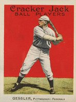 1914 Cracker Jack #59 Doc Gessler Baseball Card