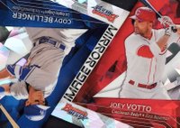 2017 Bowman's Best Mirror Image #MI-2 Cody Bellinger/Joey Votto Atomic Refractor Baseball Card
