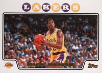 2008 Topps #174 Magic Johnson Gold Foil Basketball Card