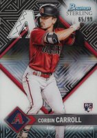 2023 Bowman Sterling Sterling Tek #ST3 Corbin Carroll Baseball Card
