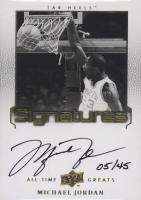 2013 Upper Deck All-Time Greats Signatures #MJ4 Michael Jordan Basketball Card