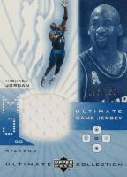 2001 Ultimate Collection Ultimate Game Jersey #MJ Michael Jordan Basketball Card