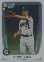 2011 Bowman Draft Prospects  #BDPP35 Sonny Gray Chrome Baseball Card